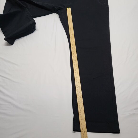 Goodfellow Mens Pants Hennepin Chino 38 X 30 Athletic Slim Tapered Leg Black - Picture 12 of 16